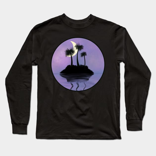 Lonely Island Long Sleeve T-Shirt by AnnieGetYourPen